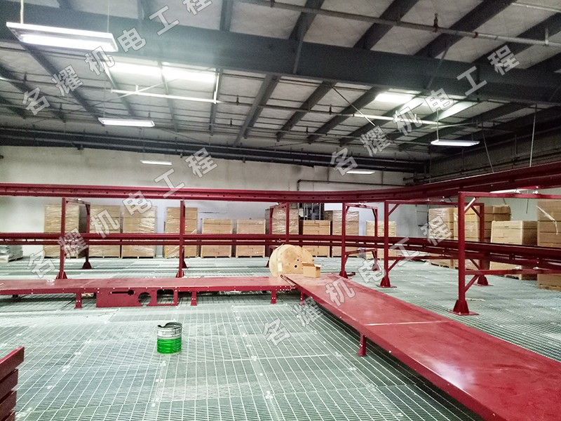 菏澤市名耀機電工程有限公司工程案例韻達(dá)分揀機