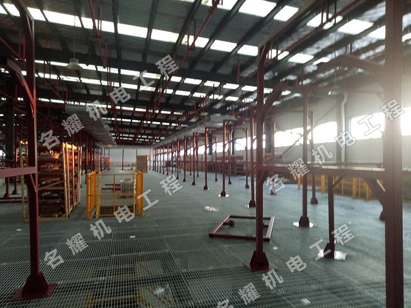 菏澤市名耀機(jī)電工程有限公司工程案例韻達(dá)分揀機(jī)